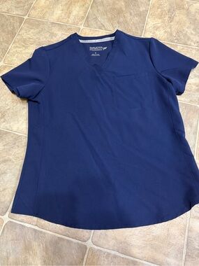 Fabletics Women's Navy Scrub Set Small